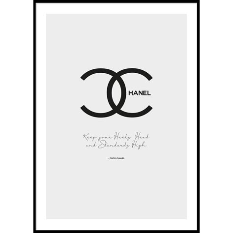 chanel poster 50x70